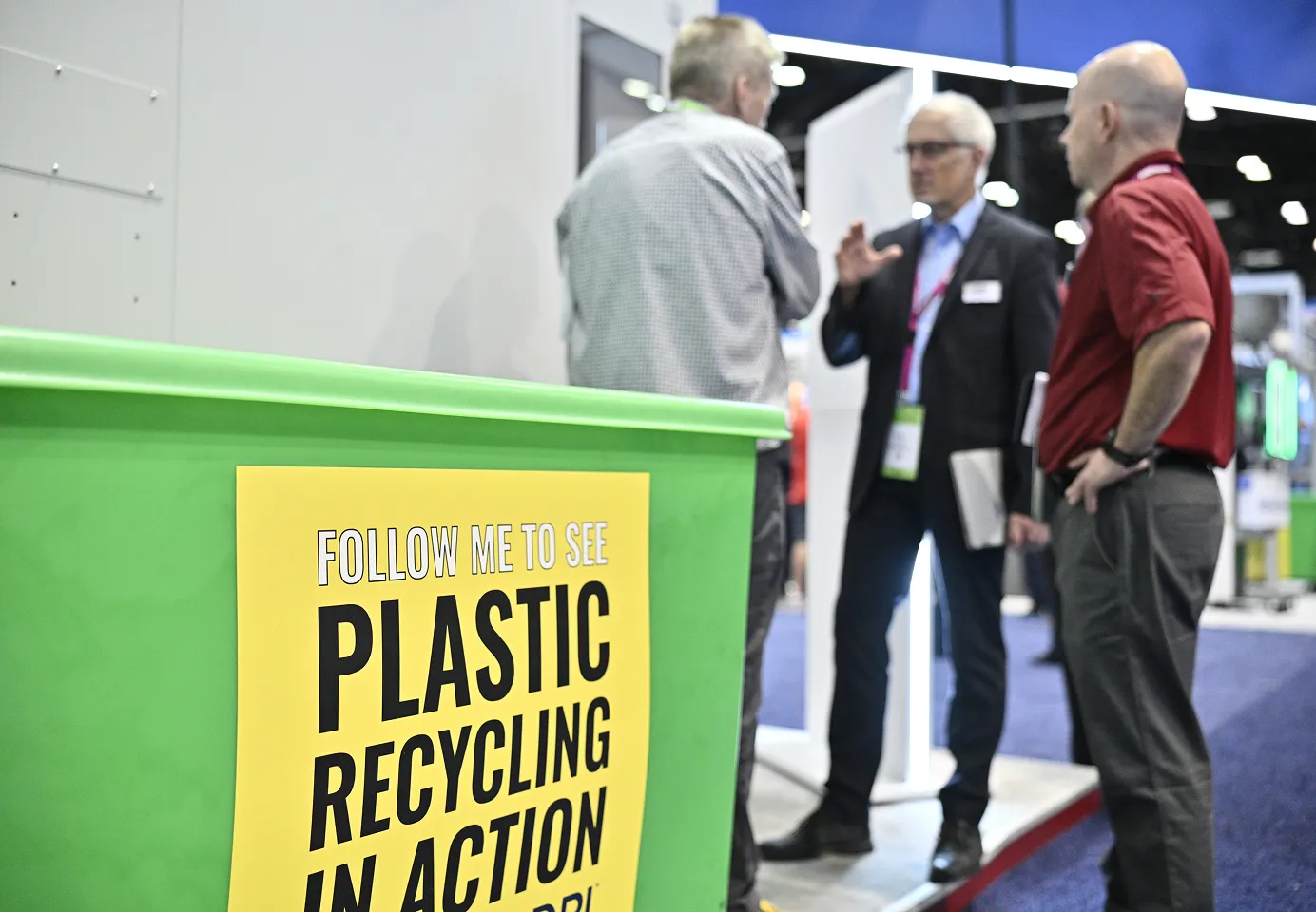Follow me to plastic recycling