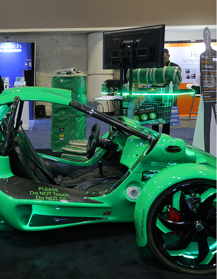 Green automotive display