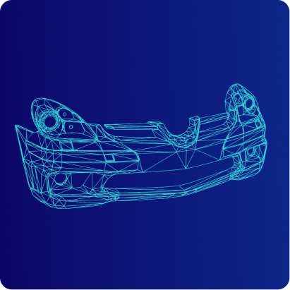 Car undercarriage blueprint