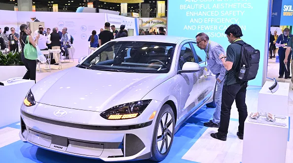 Electric vehicle exhibit